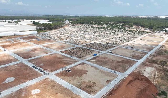 Büyükşehir'den Kurşunlu Kent Mezarlığı'nda kapasite artırımı