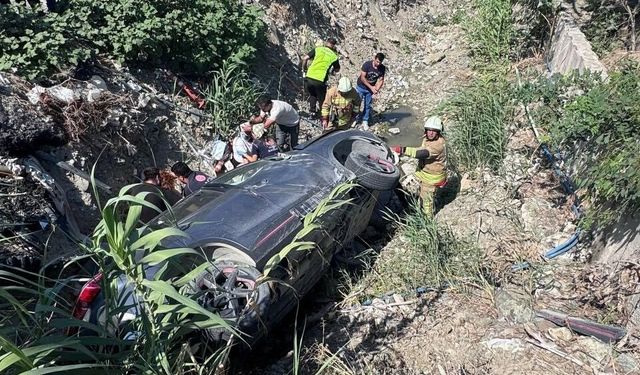 Samandağ'da trafik kazası: 2 yaralı