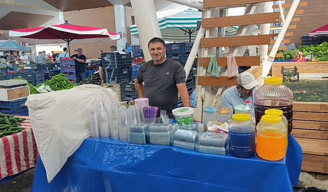 Torosların zirvesinden gelen karlarla serinliyorlar