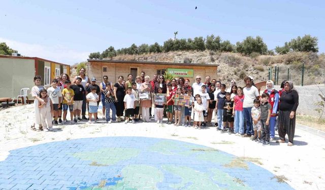'Yüreğimizdeki Işık'projesi kapsamında çocuklara doğayla iç içe eğitim