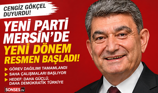 Cengiz Gökçel’den Yeni Parti’de güçlü kadro