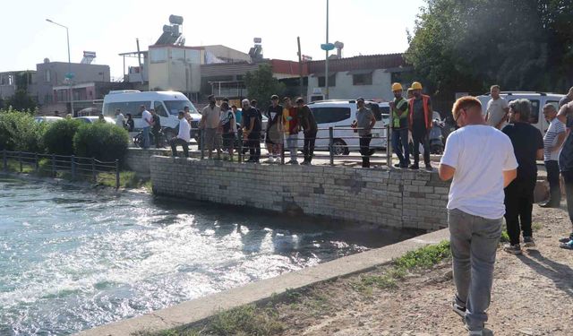 Adana'da sulama kanalında kaybolan kişi aranıyor