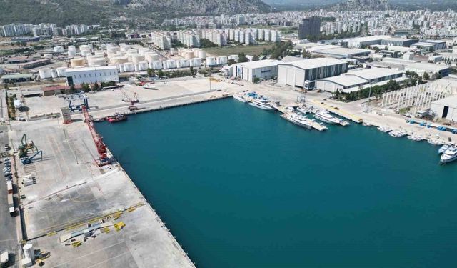 Antalya Serbest Bölgesi'nde ticaret hacmi 845 milyon dolara ulaştı