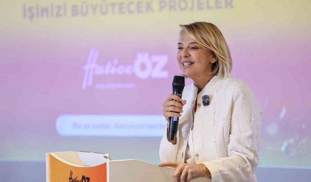 ATSO Başkan adayı Hatice Öz: 'ATSO işinizi büyütecek'