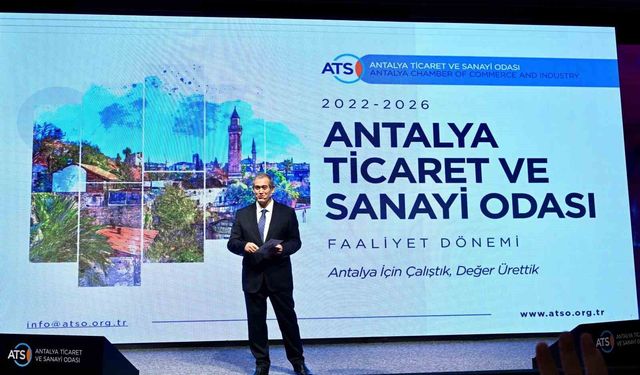ATSO Başkanı Hacısüleyman: 'Antalya'nın geleceğine yatırım yaptık'