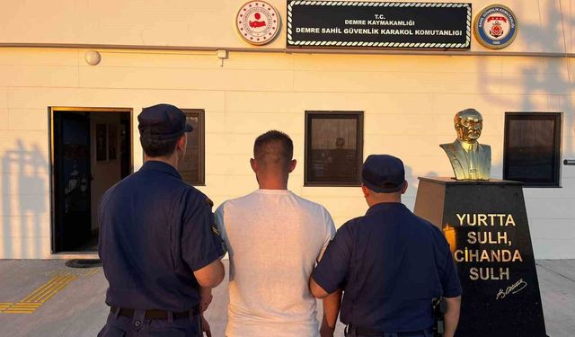 1 Haziran’dan beri takipteydi, Demre’de yakalandı