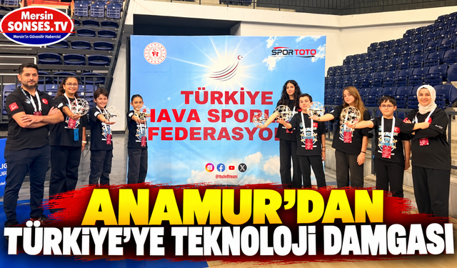 Anamur’dan dronsoccer’da Türkiye’de ilk 8