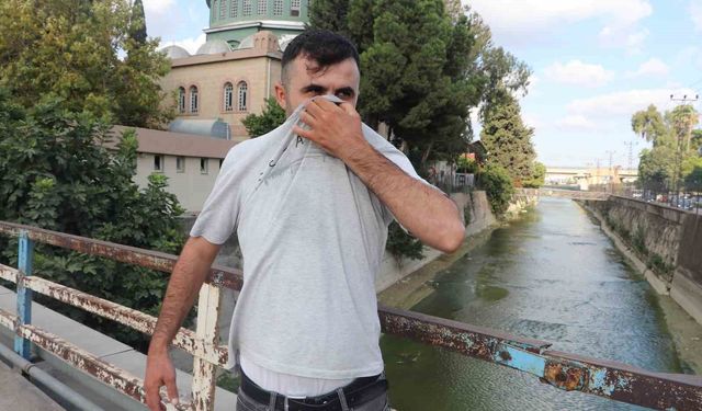 Adana'da bakımsız sulama kanalı vatandaşı ve esnafını isyan ettirdi
