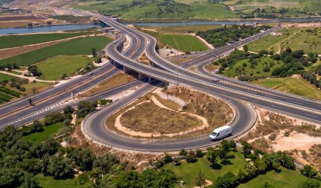 Kahramanmaraş'ta Kuzey Çevre Yolu batı girişi hızla yükseliyor