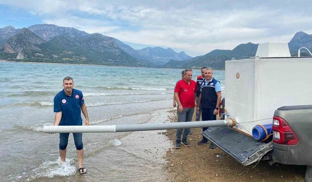 Kozan'da 665 bin sazan yavrusu baraj ve göletlere bırakıldı