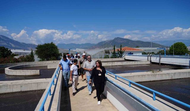 MESKİ'nin arıtma tesisinde Alman heyetten teknik inceleme