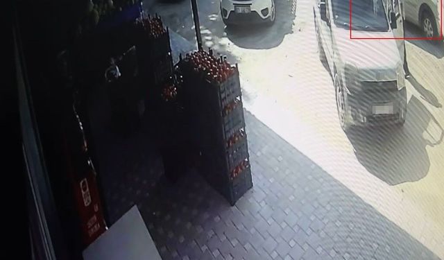Market önünde bıraktığı aracını çaldılar