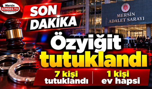 Başkan Özyiğit ve 7 kişi tutuklandı