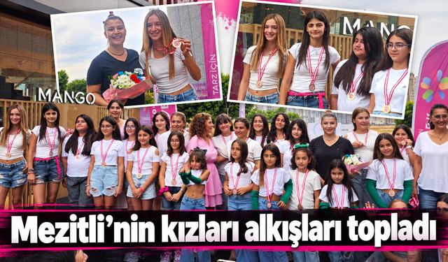 Mezitli’nin kızları sahnede büyüledi