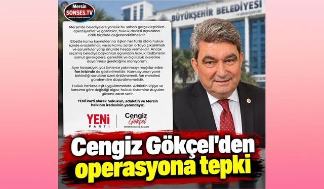 Gökçel: Hukuk herkese eşit uygulanmalı