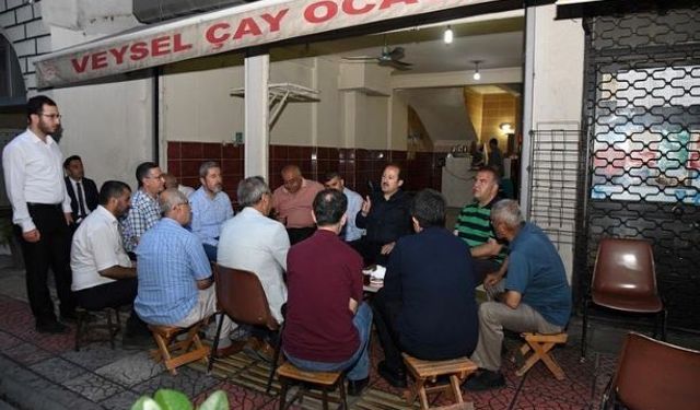 Vali Bey bugün çok erkenci