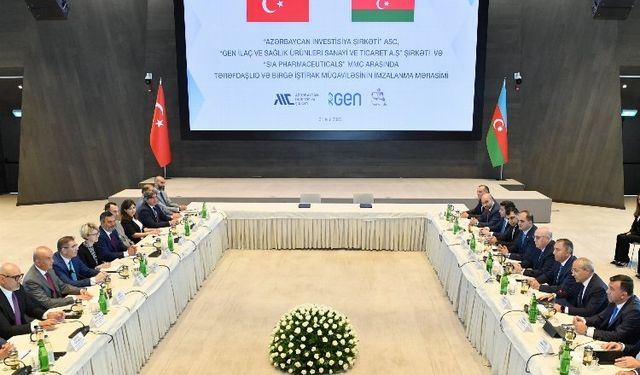 Azerbaycan'a ilk ilaç fabrikasını kuracak