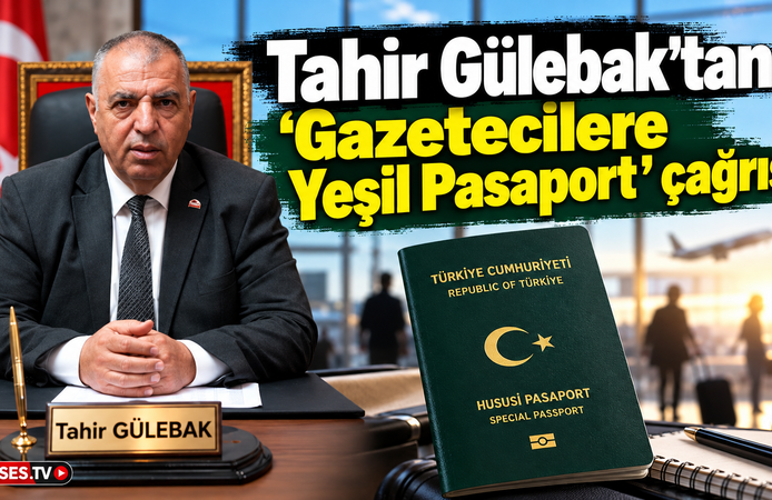 Gazetecilere yeşil pasaport için Meclis’e çağrı