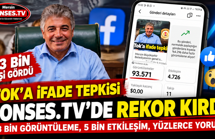 Olcay Tok haberi SONSES.TV’de 93 bini aştı