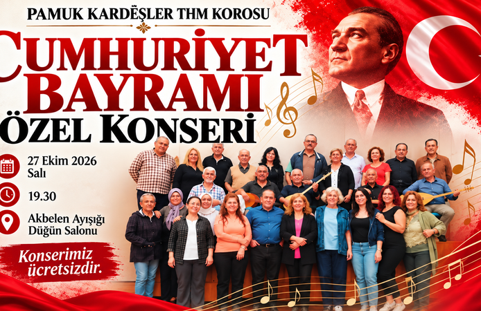 Cumhuriyet coşkusu türkü ve şarkılarla yaşanacak
