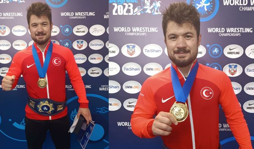 Ali Cengiz,  Sırbistan'da dünya şampiyonu oldu