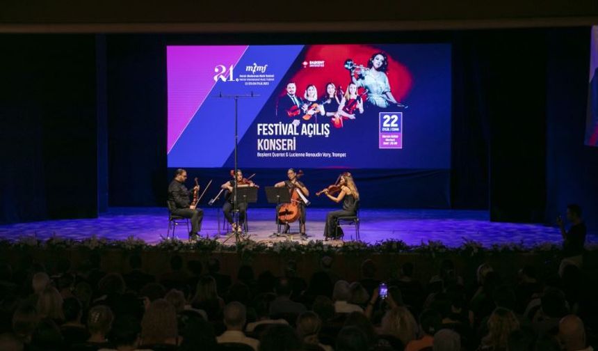 Mersin Uluslararası Müzik Festivali başladı