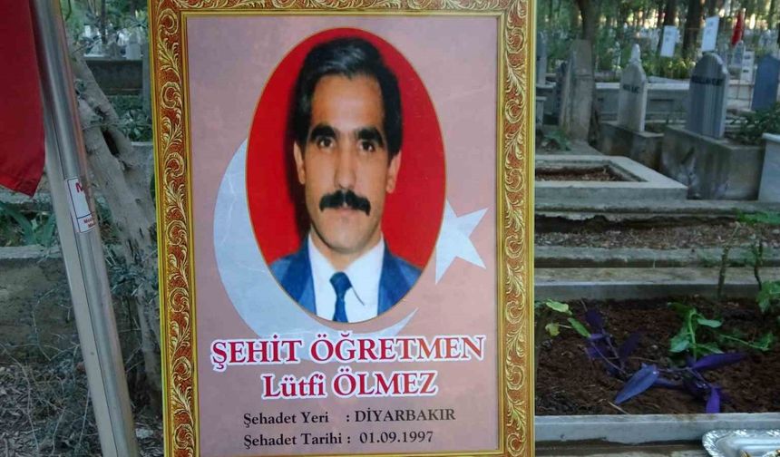 PKK tarafından katledilen şehit öğretmen unutulmadı