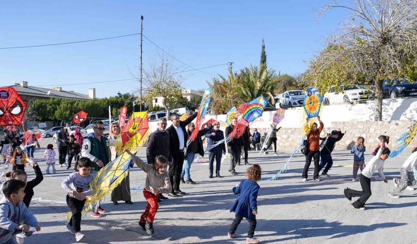 Tarsus’ta ’Uçurtma Şenliği’ renkli görüntülere sahne oldu