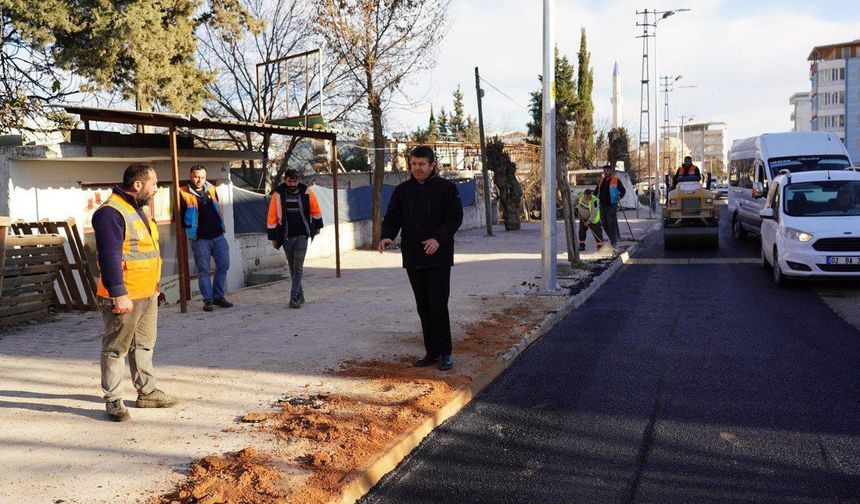 Altyapı çalışmaları hız kesmeden devam ediyor