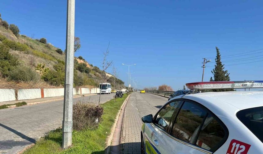 Aydın’da trafik kazası: 1 yaralı