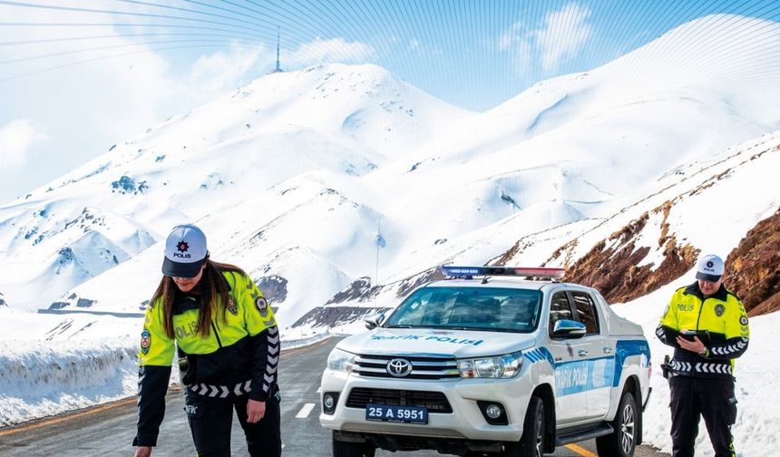 Erzurum’da 2024’de 34 kişi trafik kazasında yaşamını kaybetti