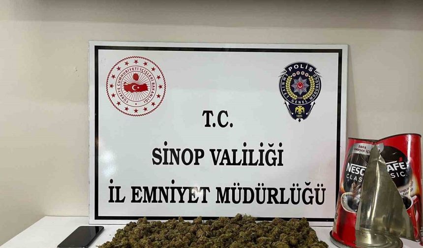 Sinop’ta uyuşturucu operasyonu: 1 tutuklama