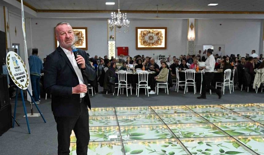 Başkan Karabatı personeliyle iftarda buluştu