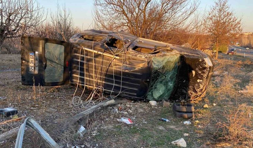 Elazığ’da trafik kazası: 5 yaralı