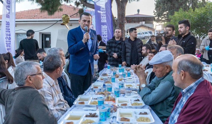 Başkan Özyiğit, Vatandaşlarla İftar Sofrasında Buluştu