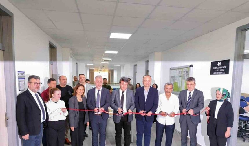 Fethiye’de "Lokman Hekim Uygulama Laboratuvarı" hizmete açıldı