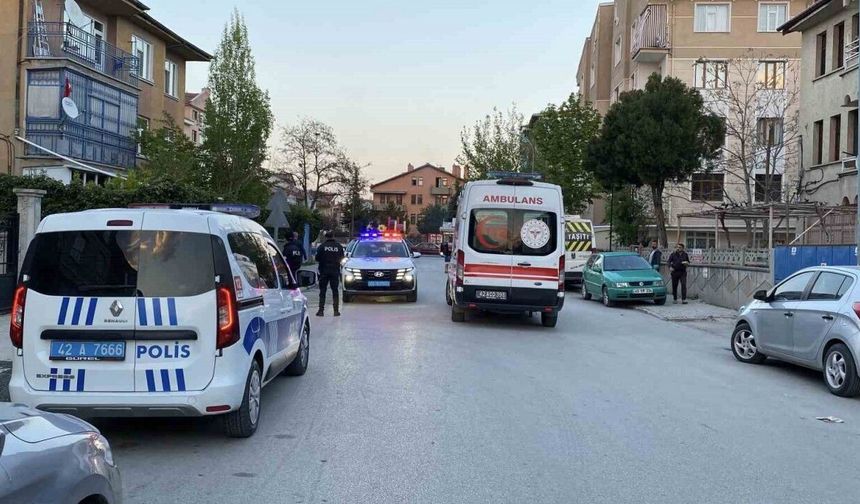Konya’da gençlerin tartışması kanlı bitti: 1 yaralı