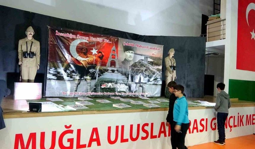 Muğla’da Çanakkale 1915 gezici müzesi ziyarete açıldı