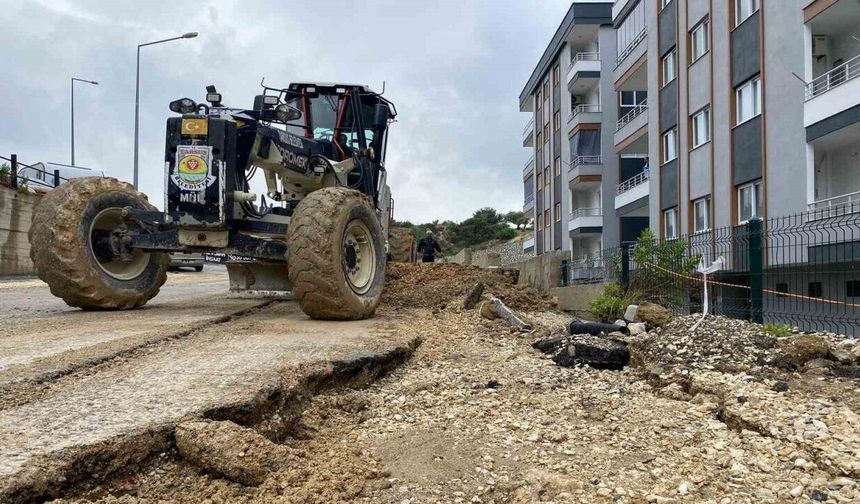 Tarsus Belediyesinden yağış sonrası hızlı müdahale