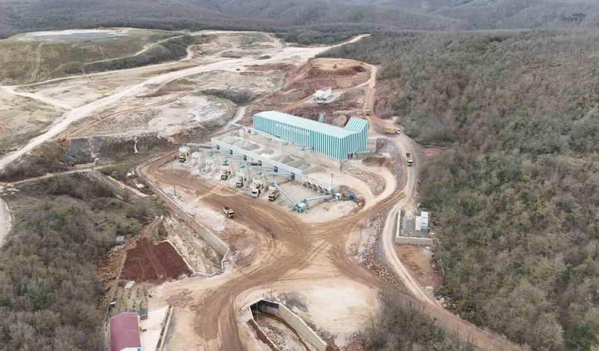 Taş kırma tesisiyle 6 ayda 17 milyon tasarruf sağlandı