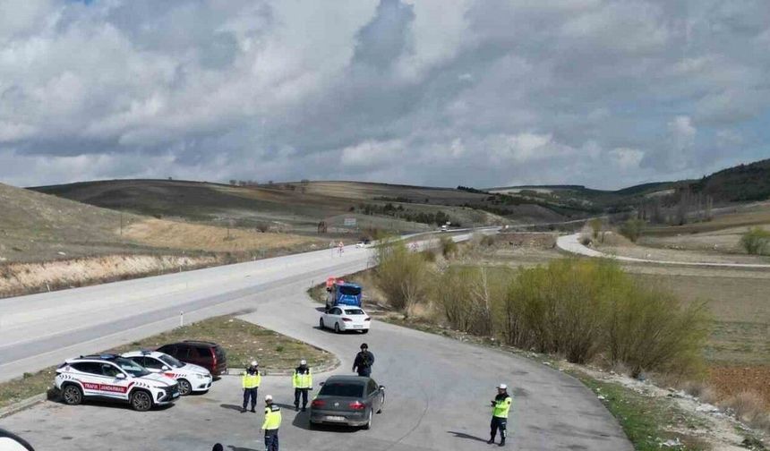 Trafik denetimleri sayesinde bu ilçede kazalar ciddi oranda azaldı