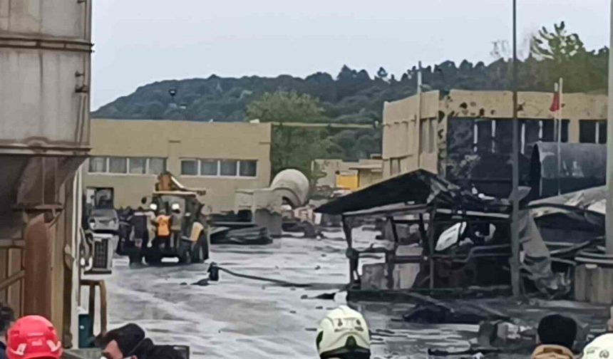 Tuzla’da arıtma tesisinde patlama: 5 işçi yaralandı