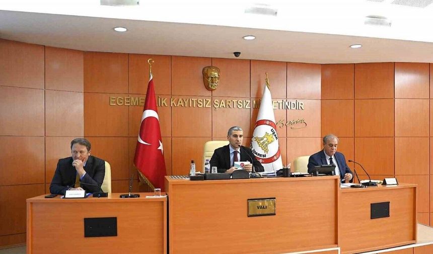 Uşak İl Koordinasyon Kurulu Toplantısı yapıldı