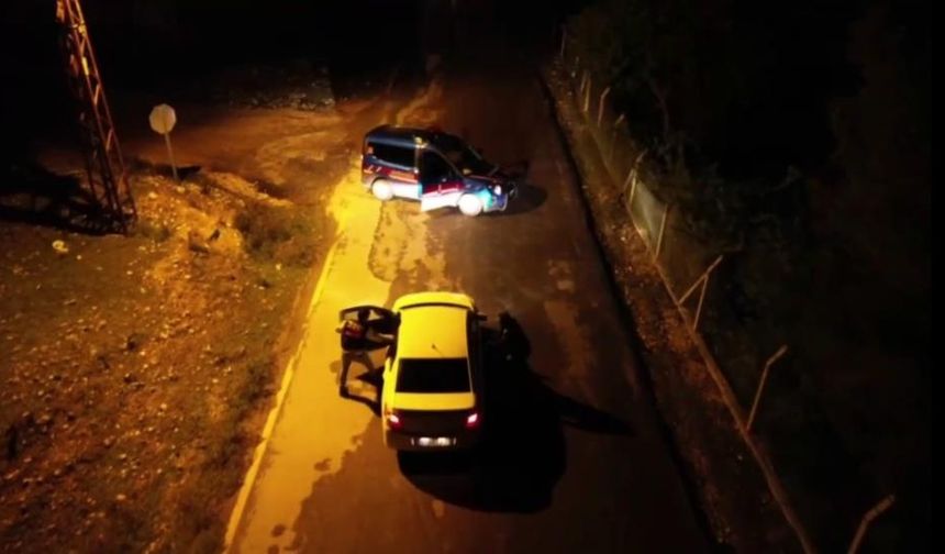 Çamlıyayla'da  Drone Destekli Baskında