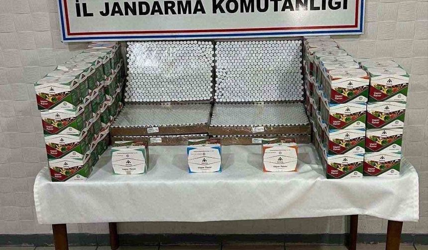 Ağrı’da jandarmadan kaçak botoks ilacı ve elektronik sigara operasyonu