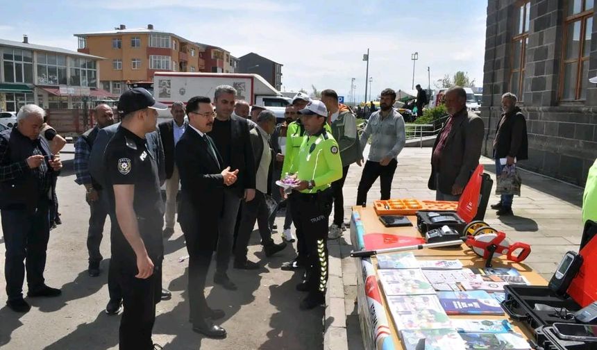 Akyaka’da Trafik Haftası etkinliği