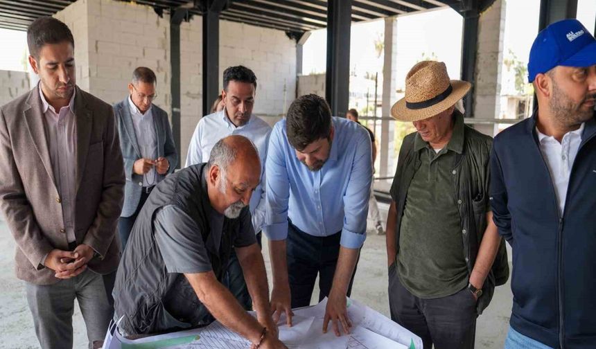 Başkan Boltaç, saha çalışmalarını inceledi