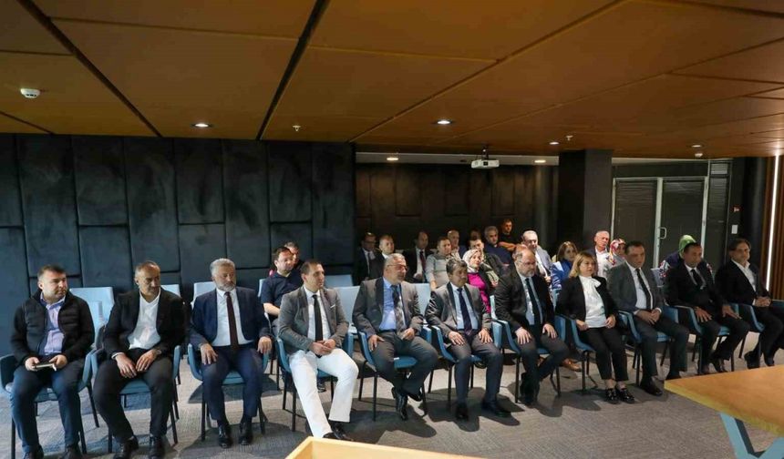 Başkan Özlü, yeni dönemde yapılacak çalışmaları görüştü