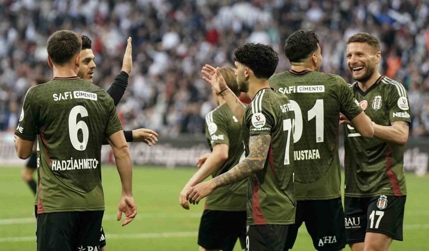 Beşiktaş galibiyet serisini 3 maça çıkardı