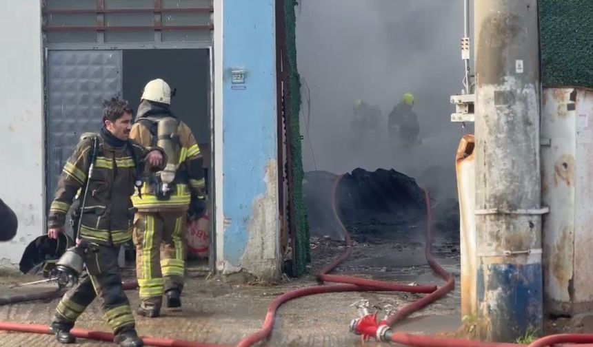 Bursa’da fabrika yangını korku dolu anlar yaşattı